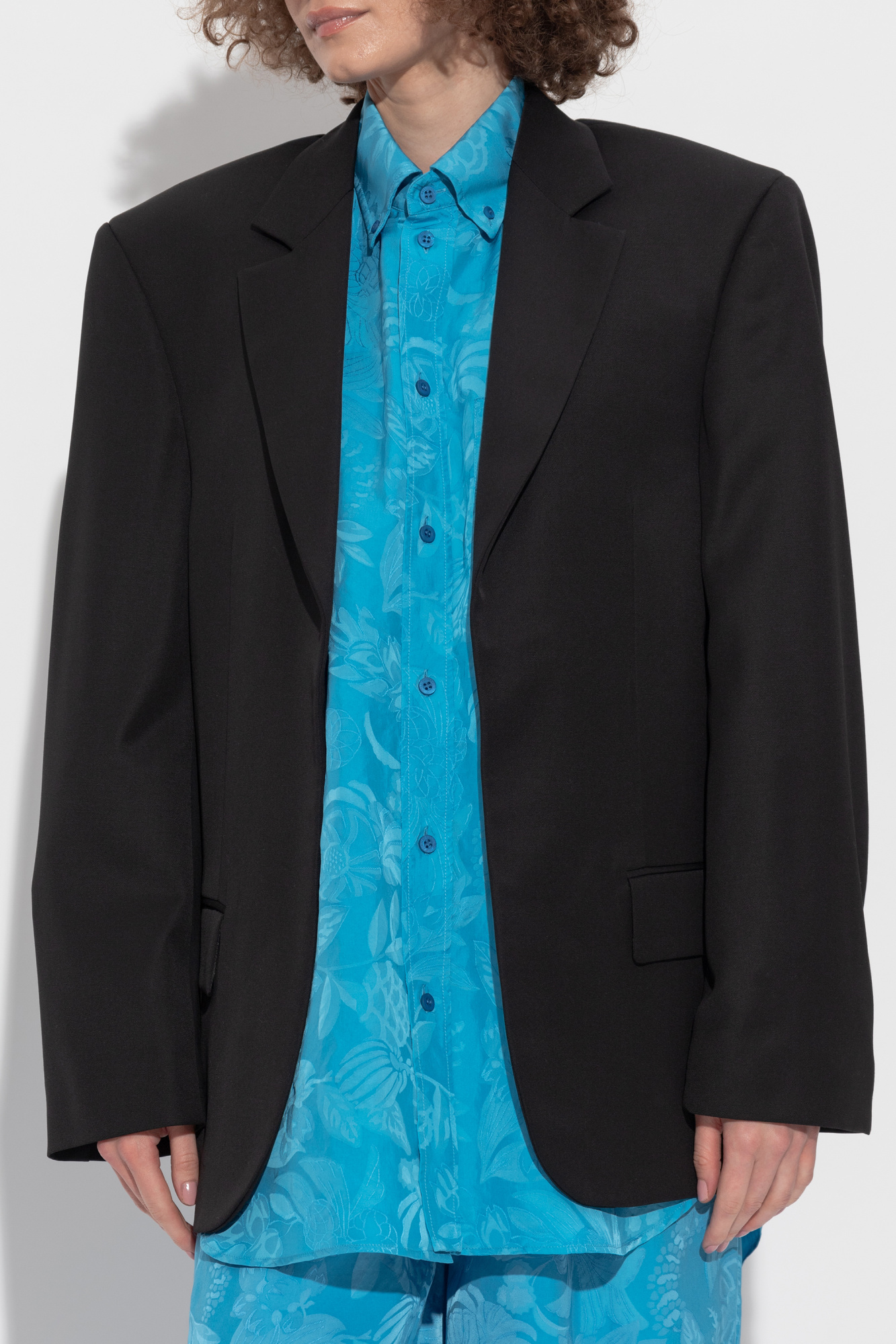ジャケット BALENCIAGA EMBROIDERED WOOL BLAZER BALENCIAGA Hourglass wool blazer | NET-A-PORTER